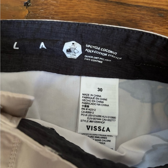 Vissla Men’s Boardshorts Size 30 - Picture 2 of 4
